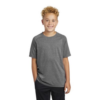Sport-Tek® Youth PosiCharge® Tri-Blend Wicking Raglan Tee