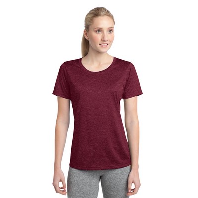 Sport-Tek® Women's Heather Contender™ Scoop Neck Tee