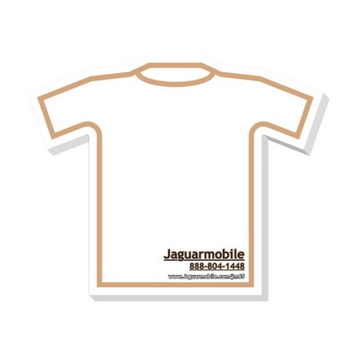 Adhesive Die Cut Pad | 4" x 4" | 50 Sheet | T-Shirt Stock Shape
