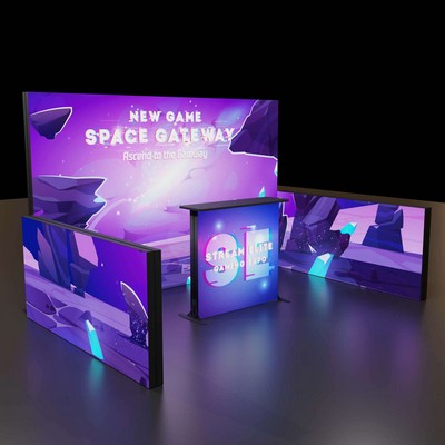 8'H Astra Modular Booth Kit 1