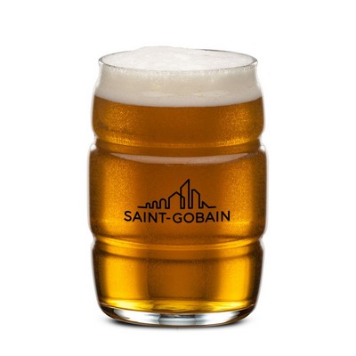 Barrel Beer Glass - Imprinted