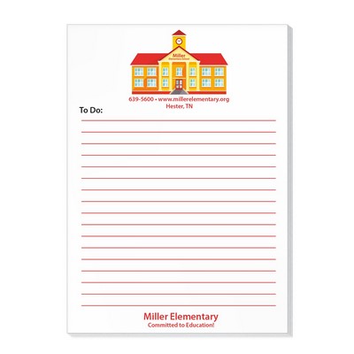 Adhesive Note Pad | 5" x 7" | 50 Sheet