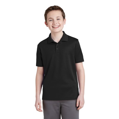 Sport-Tek® Youth PosiCharge® RacerMesh® Polo.