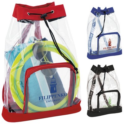 Good Value™ Clear Cinch Backpack