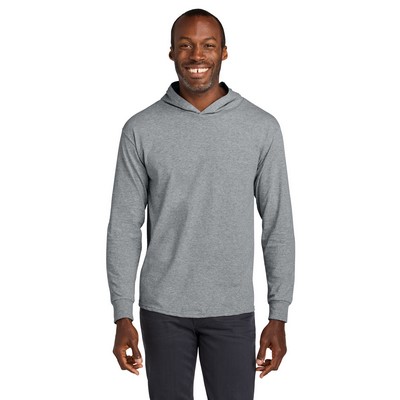 Jerzees Classics™ Unisex Cotton Long Sleeve Hooded T-Shirt