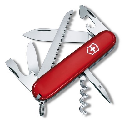 Victorinox Camper 13 Function Swiss Army Knife - Red