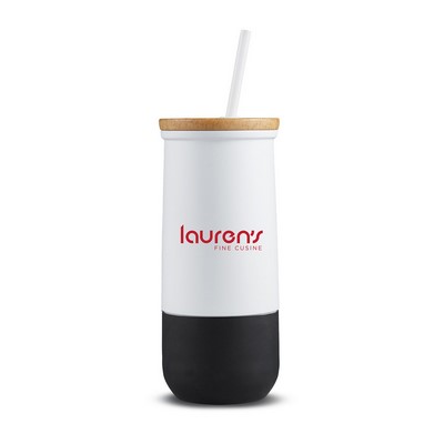 20 oz. Intrigue Vacuum Insulated Tumbler With Straw.