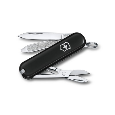 Victorinox Classic SD 7 Function Swiss Army Knife - Dark Illusion (Black)