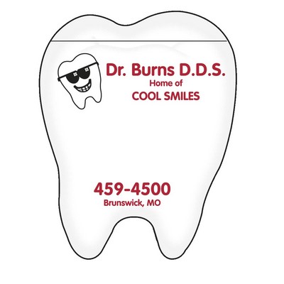 Adhesive Die Cut Pad | 4 1/4" x 5 1/4" | 50 Sheet | Tooth Stock Shape
