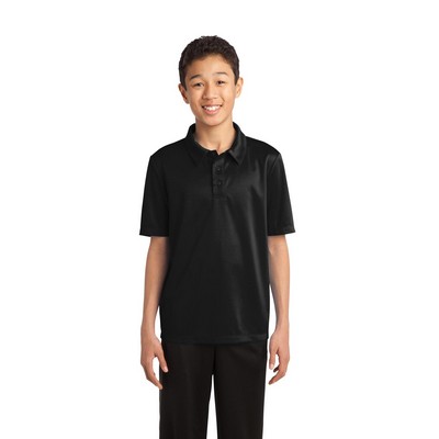Port Authority® Youth Silk Touch™ Performance Polo.